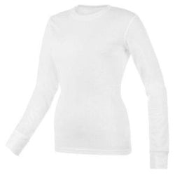 Ladies Thermal Shirt (White), CareTyme Scrubs